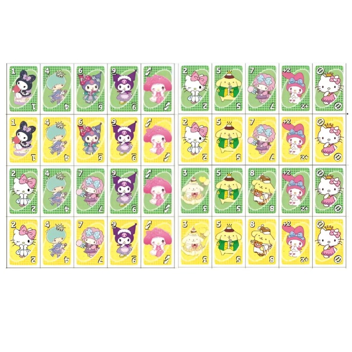 Juego Cartas Uno Kuromi
