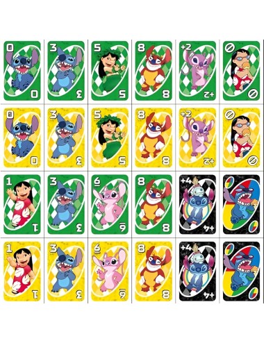 Juego Cartas Uno Lilo Stitch