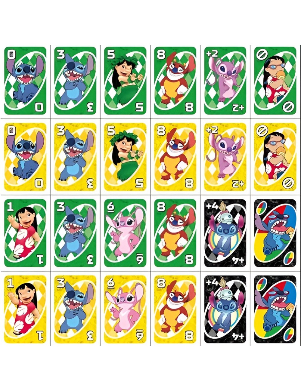 Juego Cartas Uno Lilo Stitch