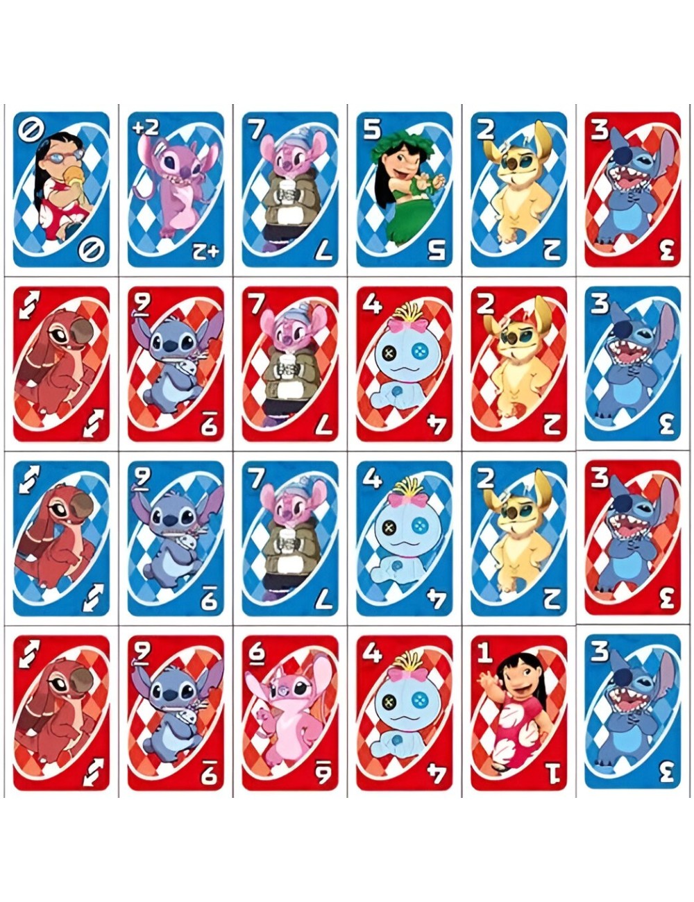 Juego Cartas Uno Lilo Stitch