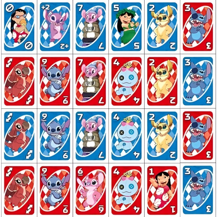 Juego Cartas Uno Lilo Stitch