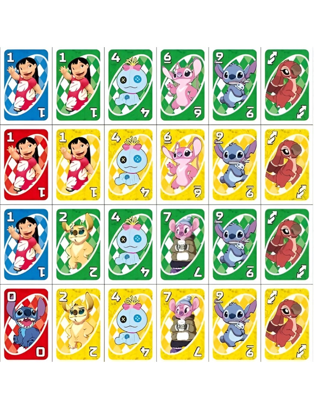 Juego Cartas Uno Lilo Stitch