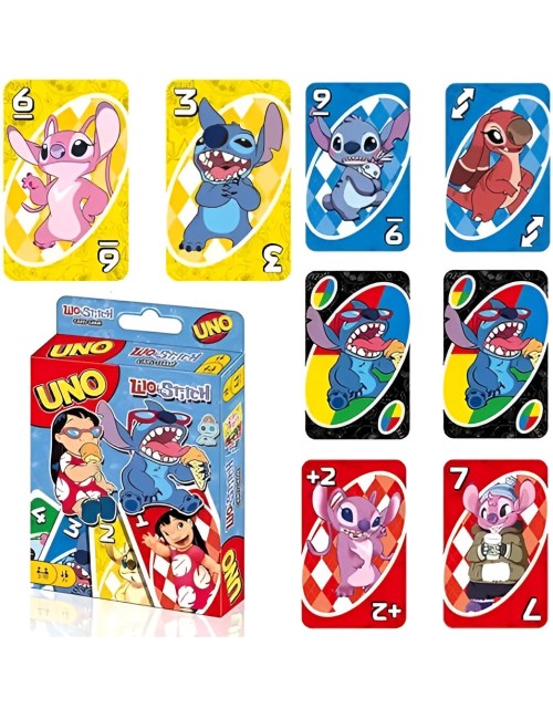 Juego Cartas Uno Lilo Stitch