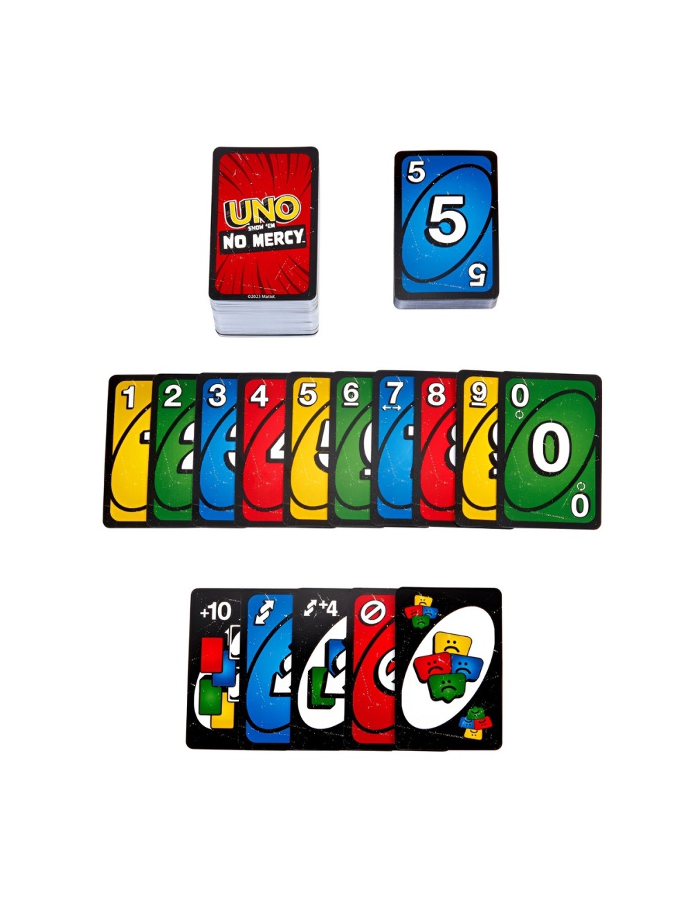 Juego Cartas Uno No Mercy