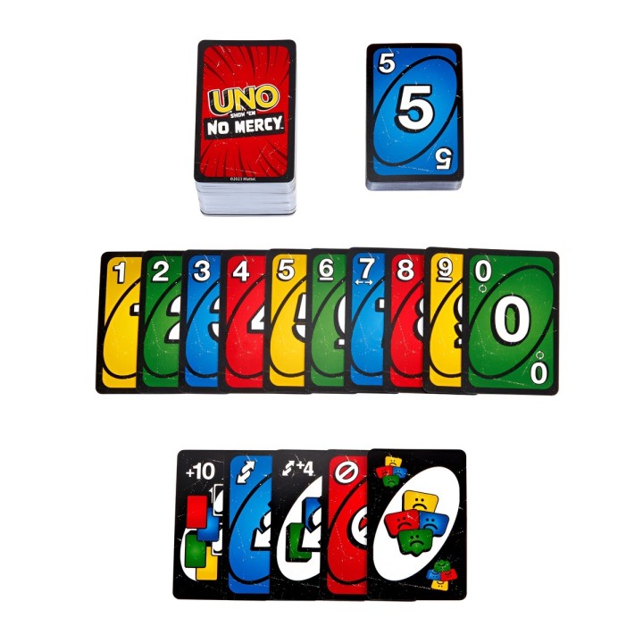 Juego Cartas Uno No Mercy