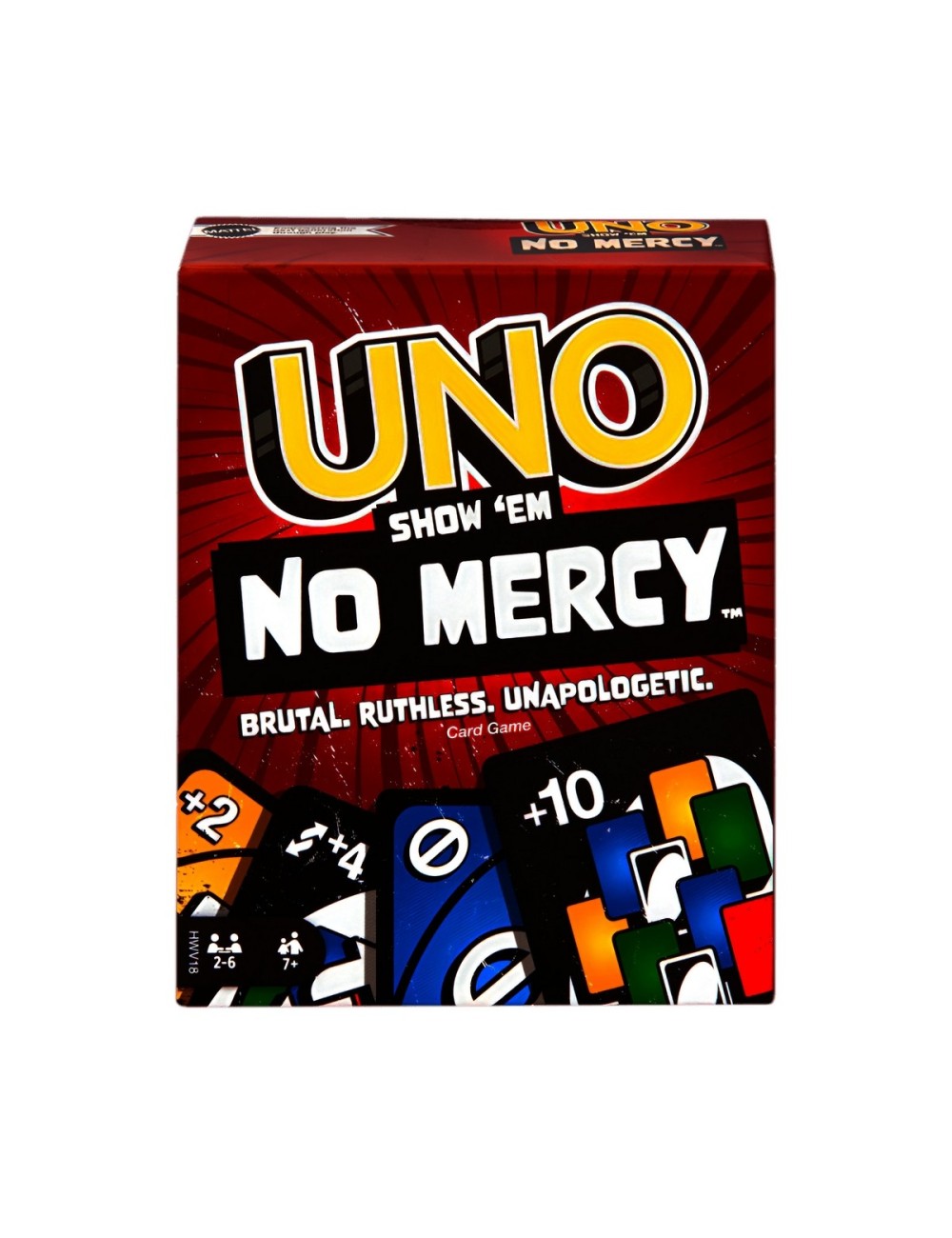 Juego Cartas Uno No Mercy