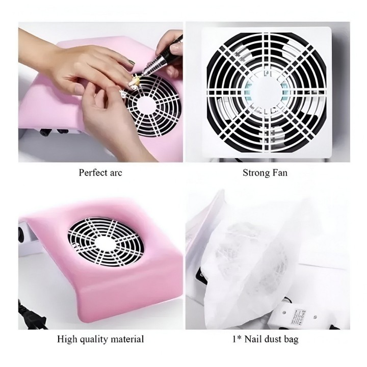 Extractor De Polvo Acrilico Aspiradora Depolvo Para Manicura
