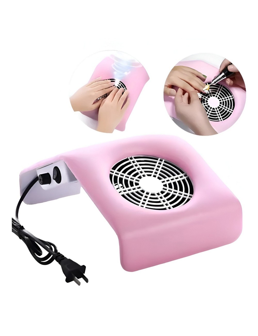 Extractor De Polvo Acrilico Aspiradora Depolvo Para Manicura