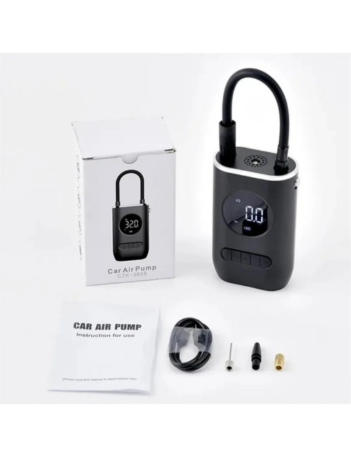 Inflador De Llanta Portable Mini Compresor Carro Moto Balon
