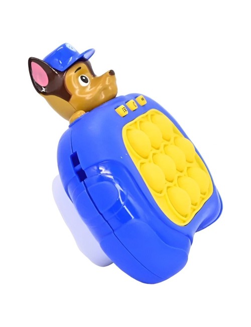 Juego De Memoria Luz Y Sonido Popit Push Popit Patrulla Can