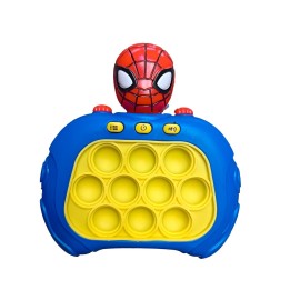 Juego De Memoria Luz Y Sonido Popit Push Popit Spiderman