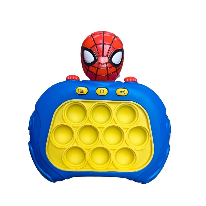 Juego De Memoria Luz Y Sonido Popit Push Popit Spiderman