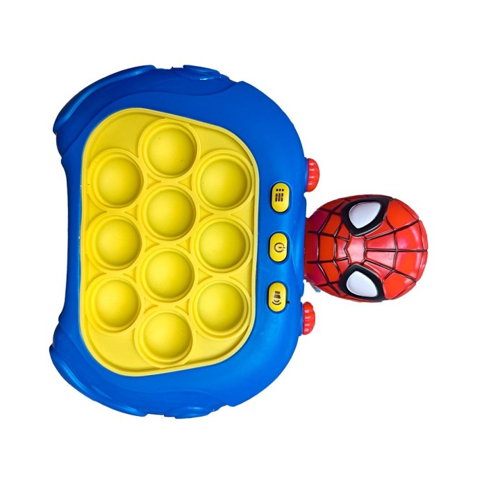 Juego De Memoria Luz Y Sonido Popit Push Popit Spiderman