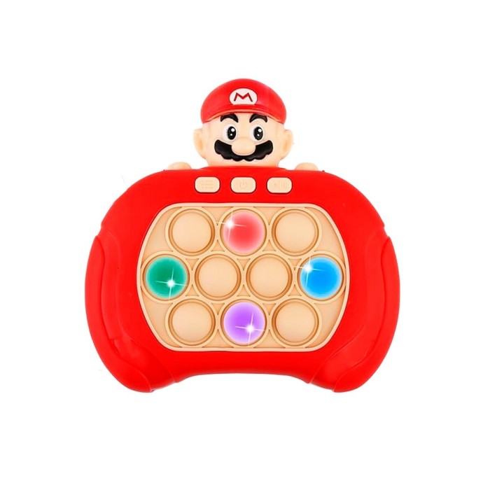 Juego De Memoria Luz Y Sonido Popit Push Popit Super Mario
