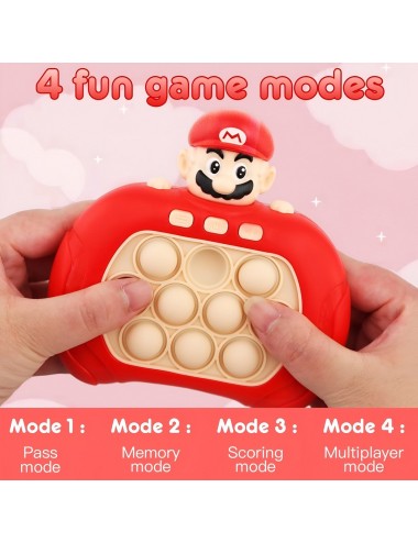 Juego De Memoria Luz Y Sonido Popit Push Popit Super Mario