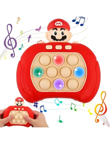 Juego De Memoria Luz Y Sonido Popit Push Popit Super Mario