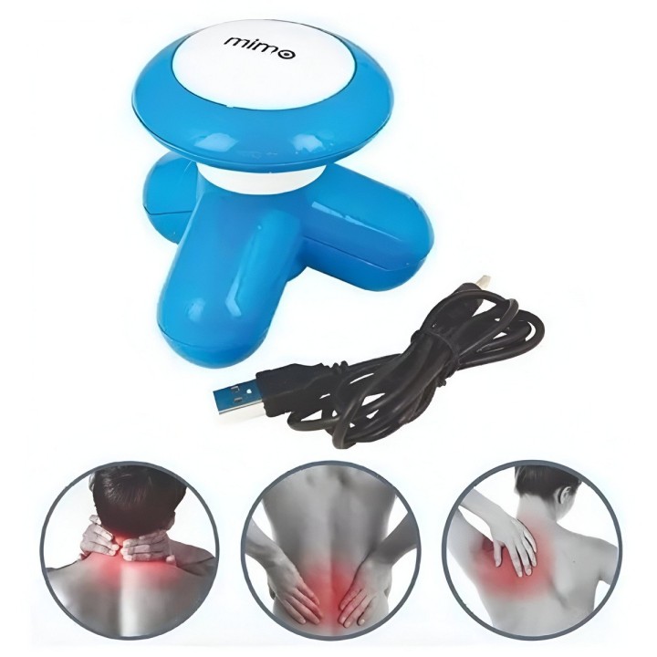 Masajeador Eléctrico Portátil Mimo Xy3199 + Baterias