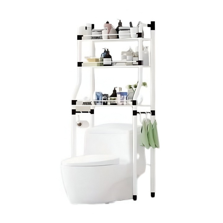 Organizador De Baño Estantería Mueble Ahorrador De Espacio