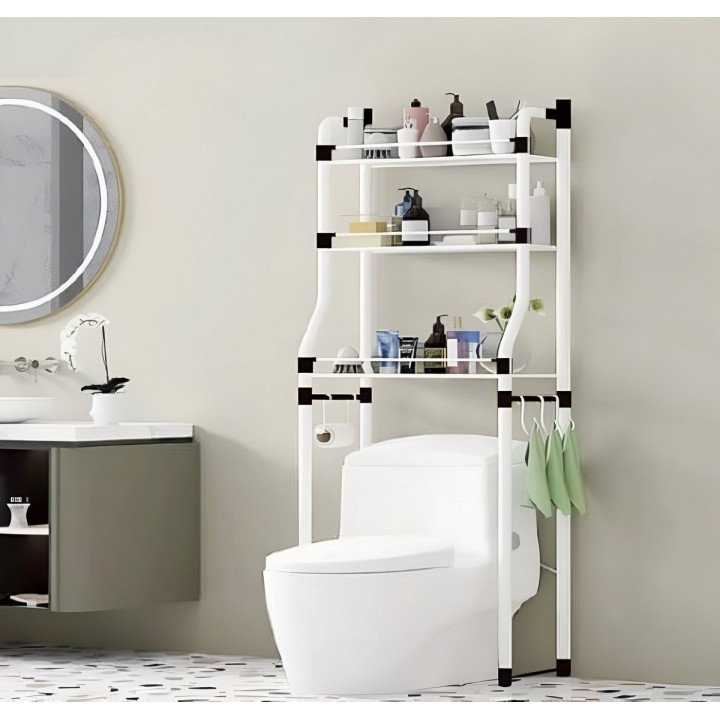 Organizador De Baño Estantería Mueble Ahorrador De Espacio