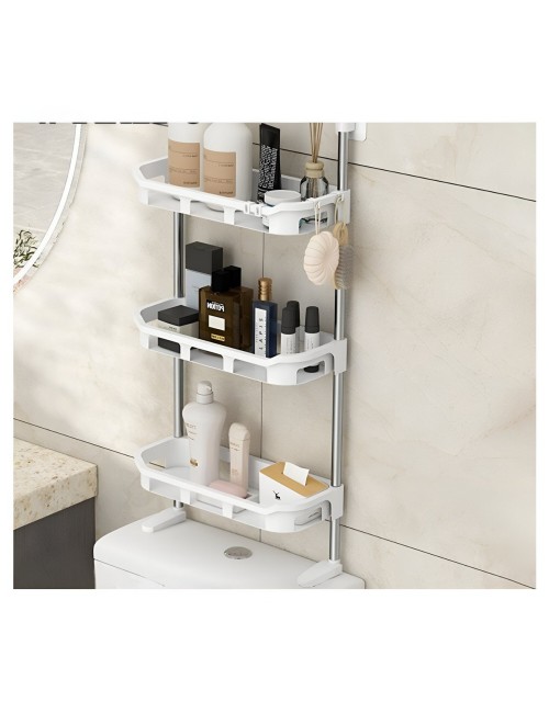 Organizador De Baño Estantería Mueble Tres Niveles Ahorrador