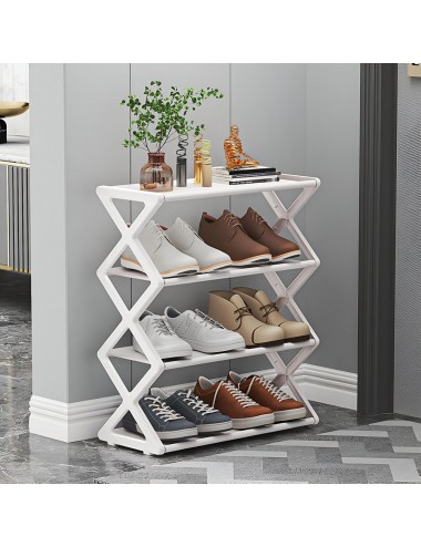 Organizadores De Zapatos Premium Moderno 4 Estantes 8 Pares