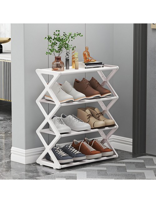 Organizadores De Zapatos Premium Moderno 4 Estantes 8 Pares