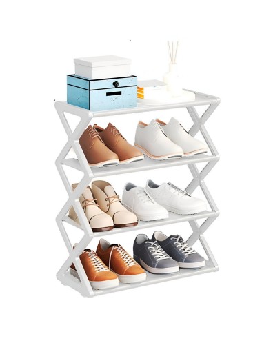 Organizadores De Zapatos Premium Moderno 4 Estantes 8 Pares