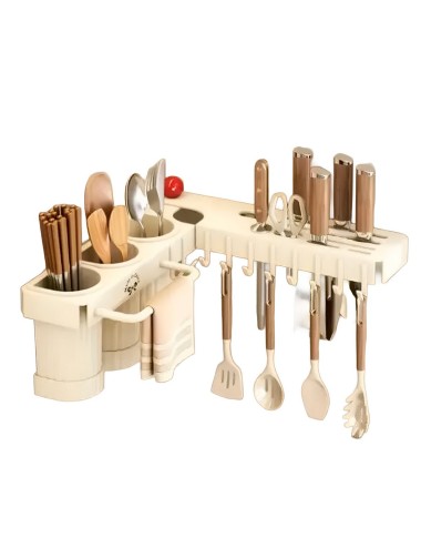 Soporte De Cocina Organizador Estanteria De Utensilios 65 Cm