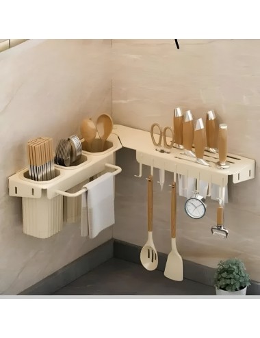 Soporte De Cocina Organizador Estanteria De Utensilios 65 Cm