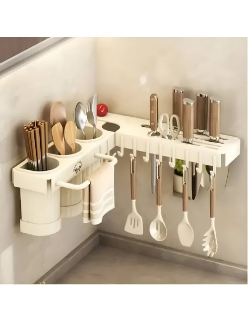 Soporte De Cocina Organizador Estanteria De Utensilios 65 Cm
