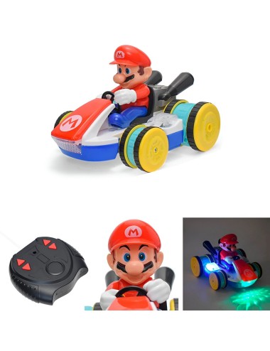 Carro Control Remoto Juguete Niños Recargable Super Mario