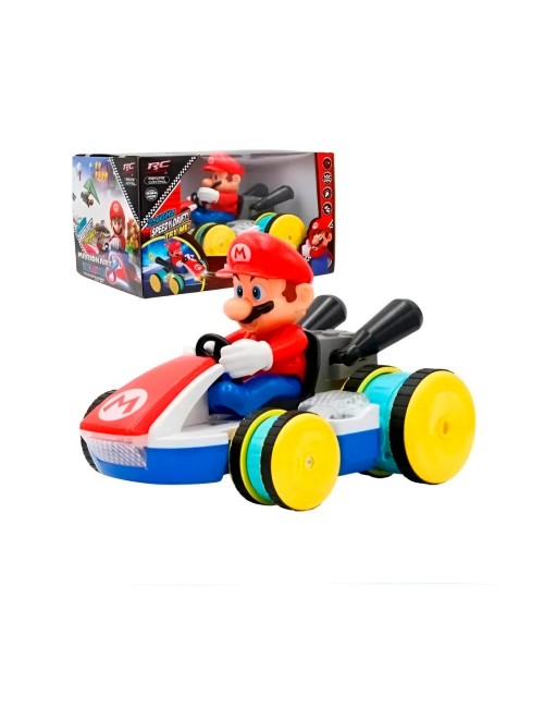 Carro Control Remoto Juguete Niños Recargable Super Mario
