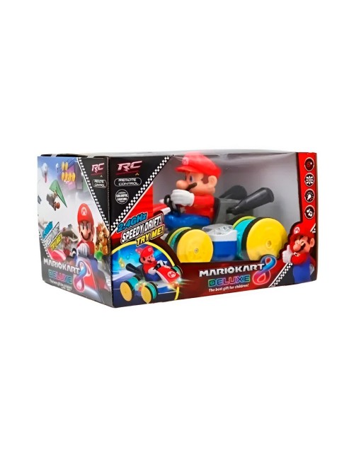 Carro Control Remoto Juguete Niños Recargable Super Mario
