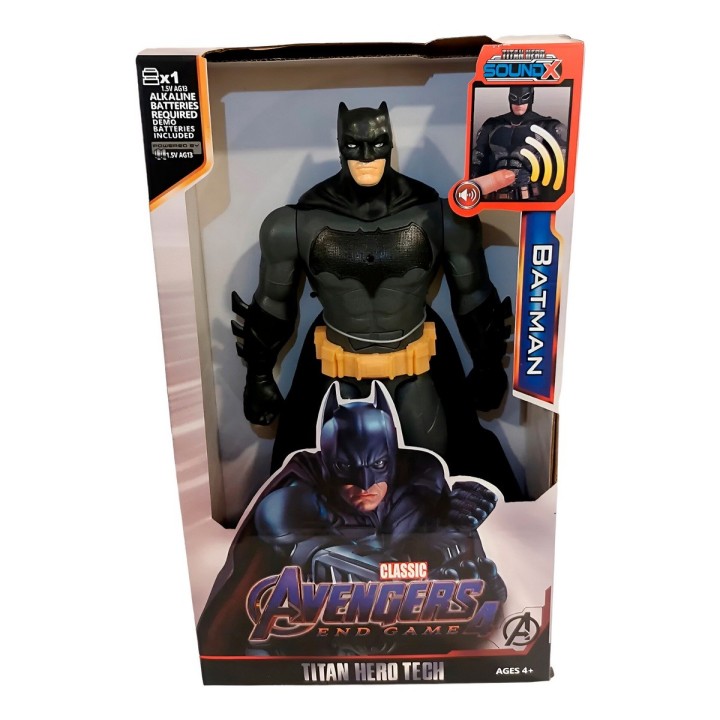 Figura Coleccionable Juguete Sonido Comic Batman
