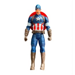 Figura Coleccionable Juguete Sonido Comic Capitan America