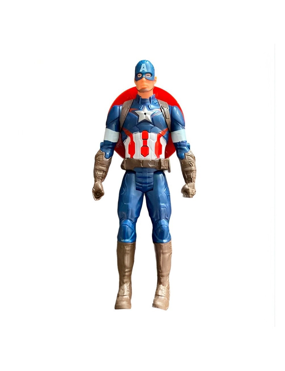 Figura Coleccionable Juguete Sonido Comic Capitan America
