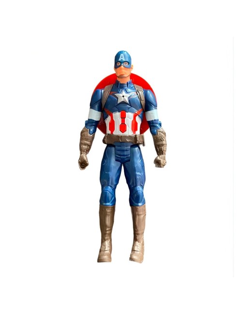 Figura Coleccionable Juguete Sonido Comic Capitan America