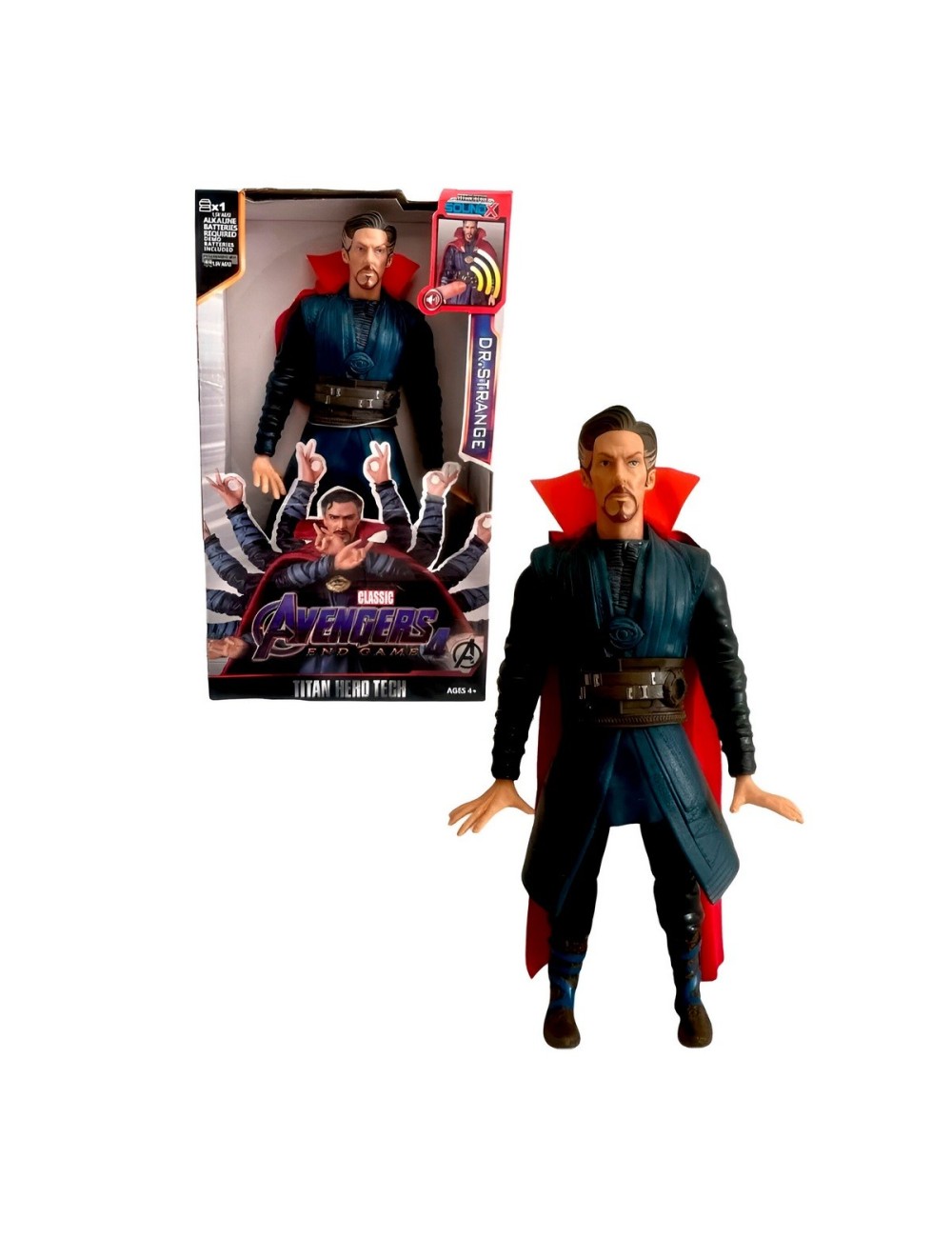 Figura Coleccionable Juguete Sonido Comic Doctor Strange