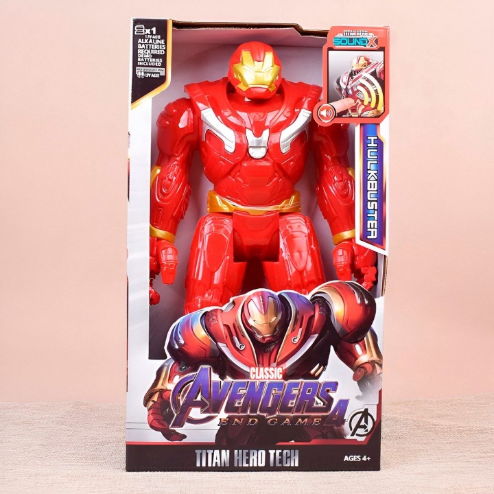 Figura Coleccionable Juguete Sonido Comic Hulkbuster