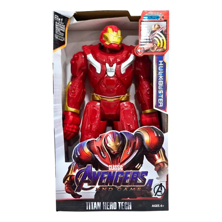 Figura Coleccionable Juguete Sonido Comic Hulkbuster