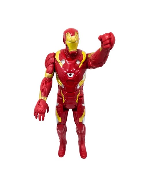 Figura Coleccionable Juguete Sonido Comic Iron Man