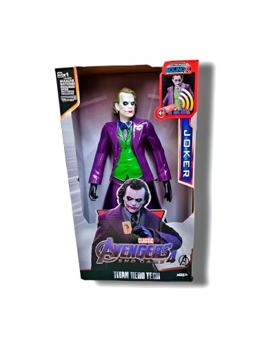 Figura Coleccionable Juguete Sonido Comic Joker Guason