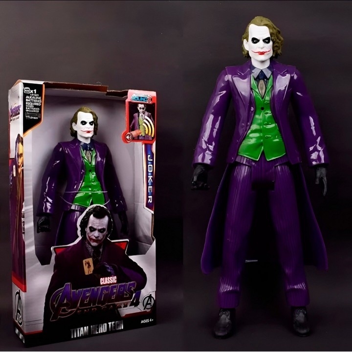 Figura Coleccionable Juguete Sonido Comic Joker Guason