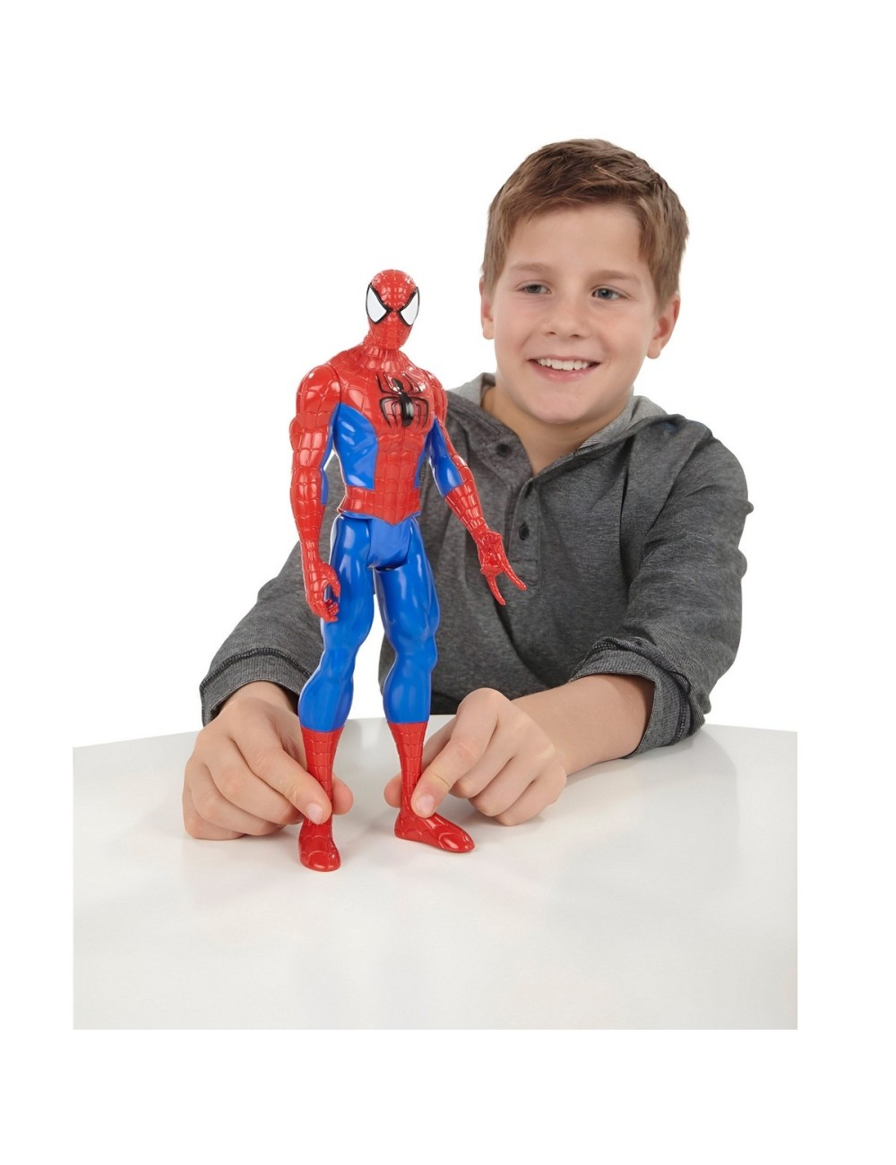 Figura Coleccionable Juguete Sonido Comic Spiderman