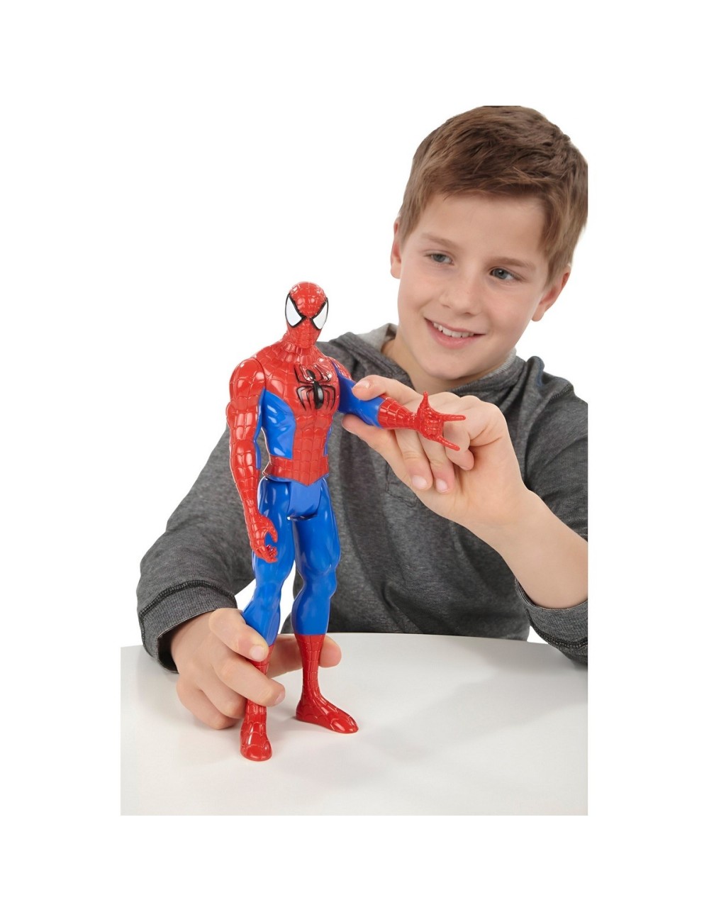 Figura Coleccionable Juguete Sonido Comic Spiderman