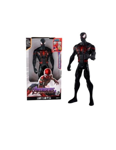 Figura Coleccionable Juguete Sonido Comic Spiderman Noir