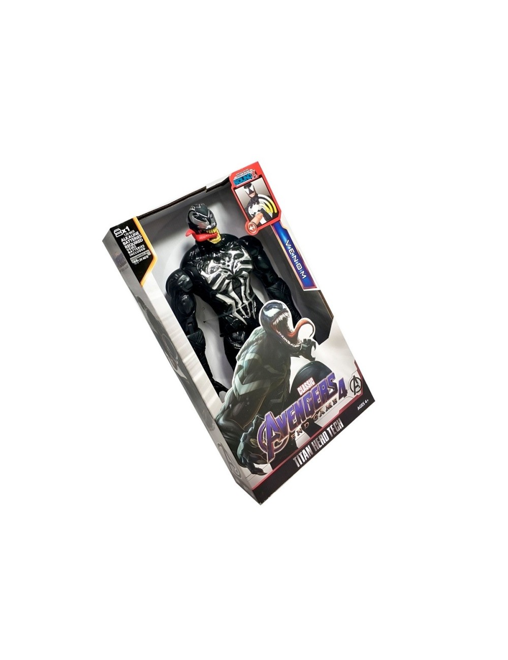Figura Coleccionable Juguete Sonido Comic Venom Spiderman