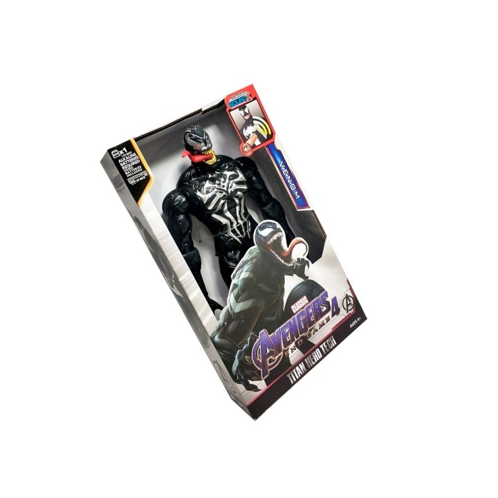Figura Coleccionable Juguete Sonido Comic Venom Spiderman