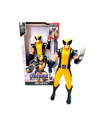 Figura Coleccionable Juguete Sonido Comic Wolverine Garra