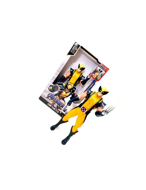 Figura Coleccionable Juguete Sonido Comic Wolverine Garra